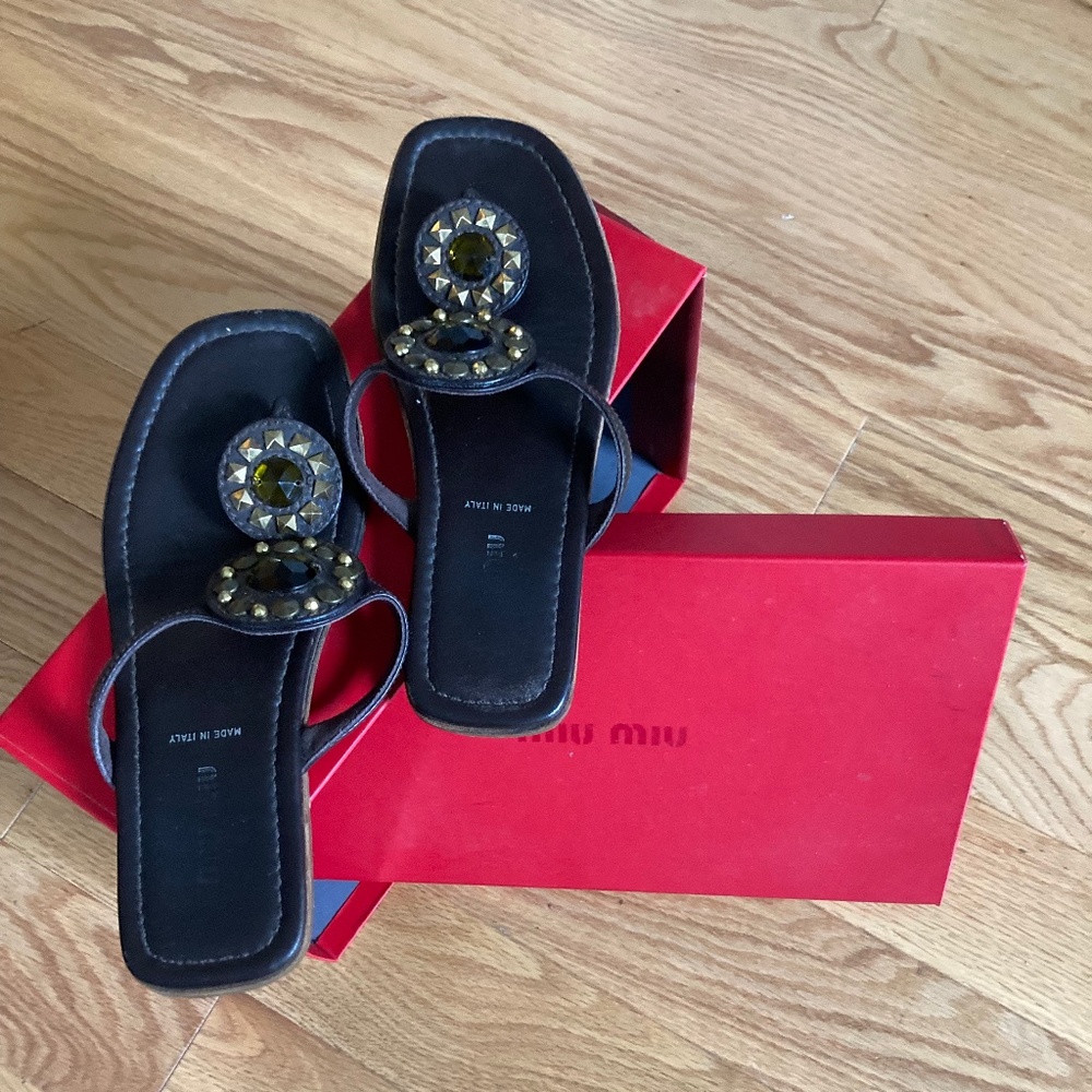 Miu Miu mules
